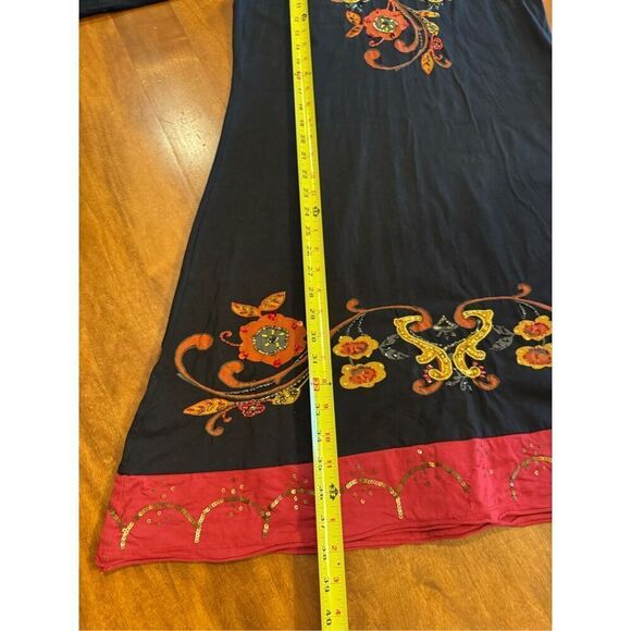 Woman’s double D Ranch woman’s beaded/sequin dress size small midi - Picture 7 of 8